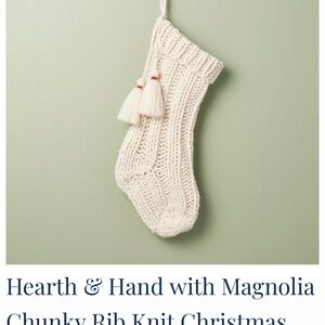 Chunky Knit Cream Stocking price per stocking 3 available